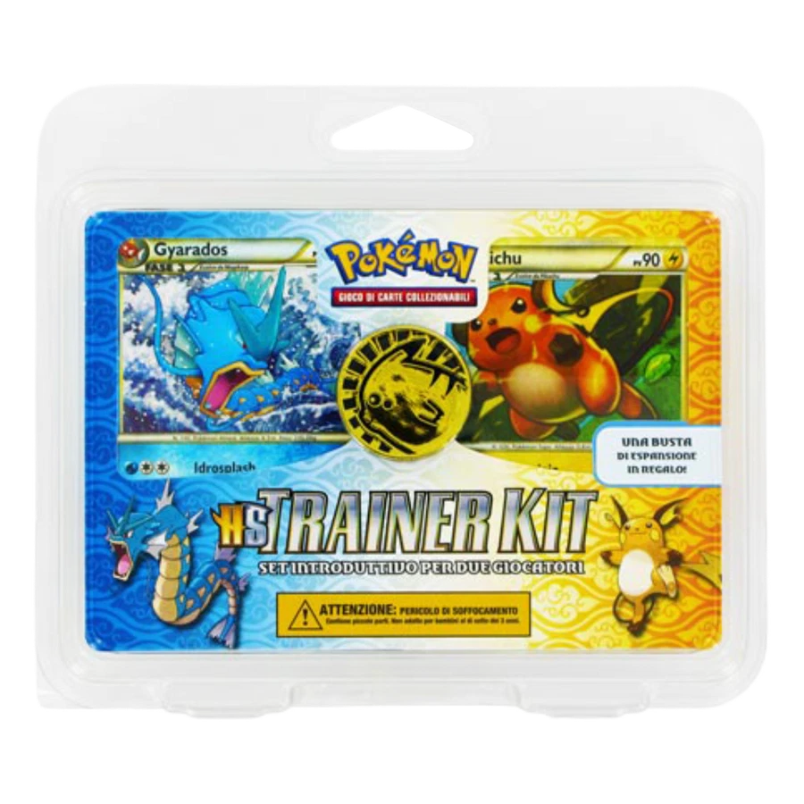HeartGold & SoulSilver HS Trainer Kit Gyarados & Raichu