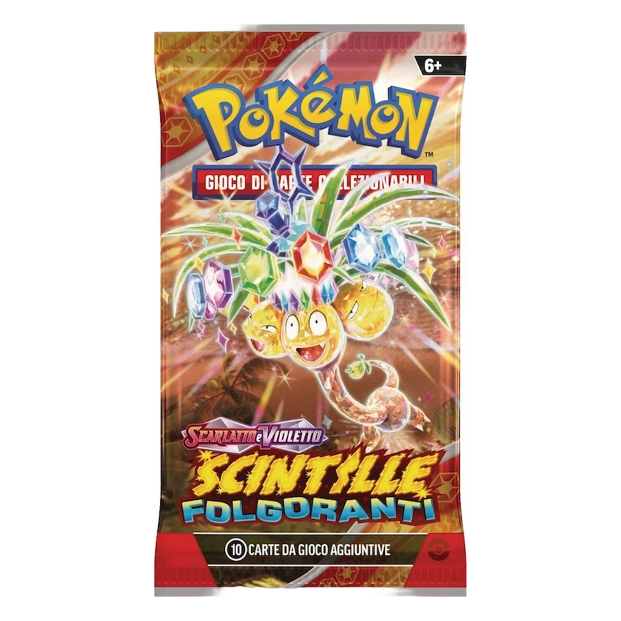 Scarlet & Violet Surging Sparks Artwork Alolan Exeggutor Booster Pack