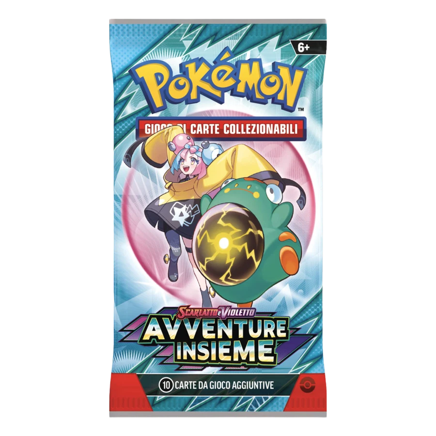 Scarlet & Violet Journey Together Artwork Bellibolt & Iono Booster Pack