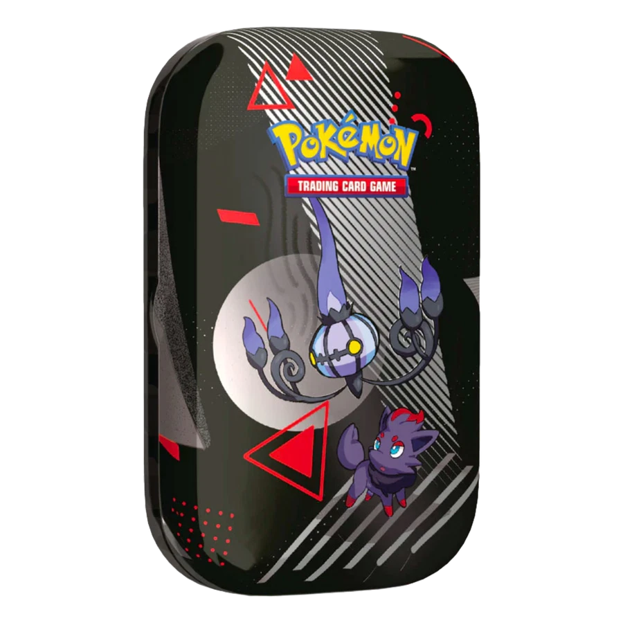 Scarlet & Violet Black Bolt & White Flare Unova Chandelure & Zorua Mini Tin