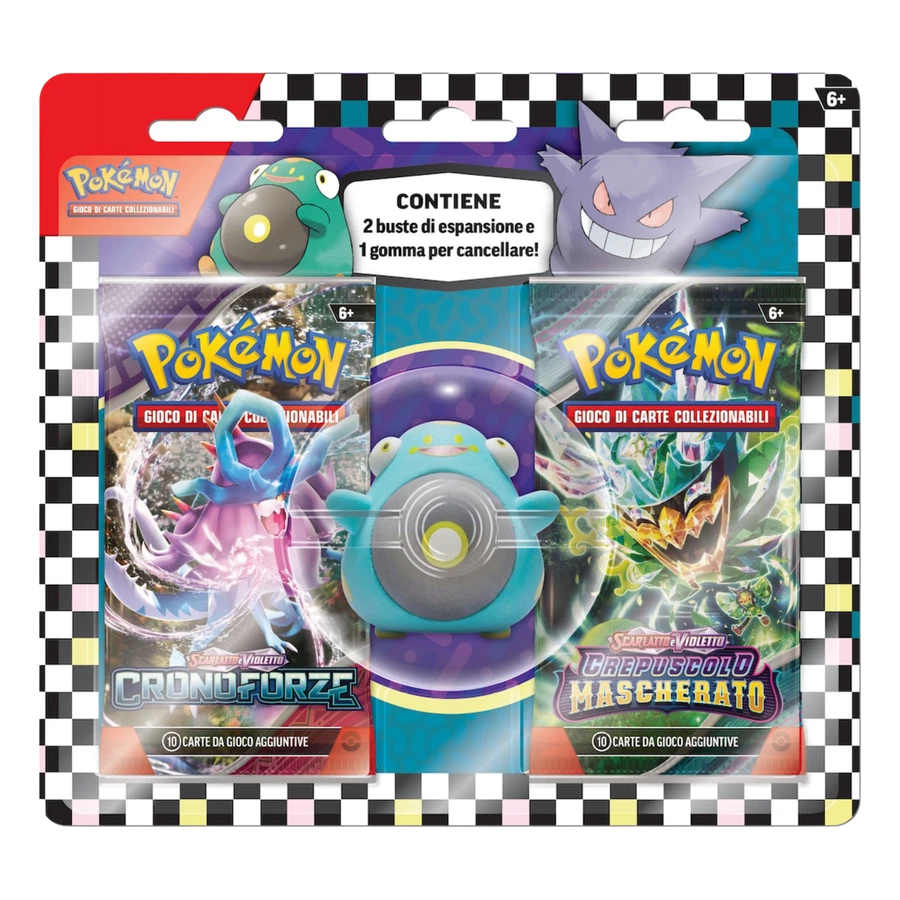 Scarlet & Violet Bellibolt 2 Pack Blister Collectible Eraser