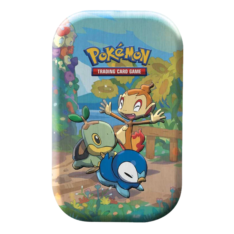 Sword & Shield Celebrations Sinnoh Starter: Turtwig, Chimchar & Piplup Mini Tin