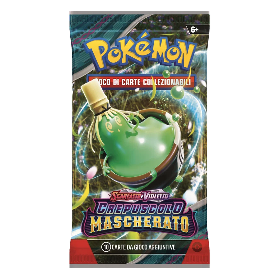Scarlet & Violet Twilight Masquerade Booster Pack Artwork Sinistcha