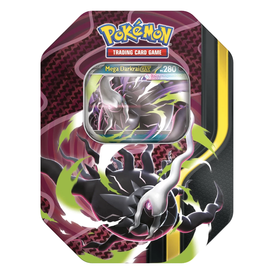 Mega Forces Mega Darkrai ex Tin