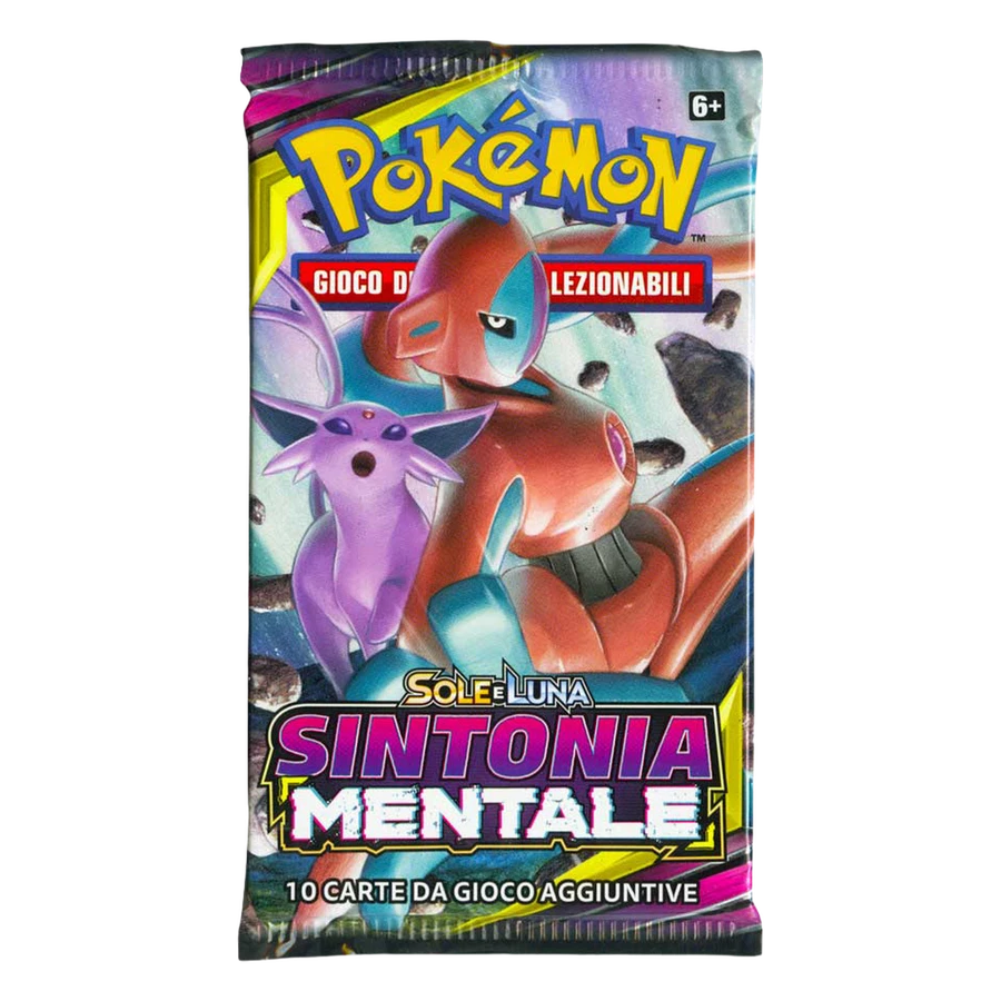 Sun & Moon Unified Minds Artwork Espeon & Deoxys Booster Pack