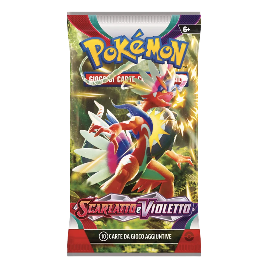 Scarlet & Violet Artwork Koraidon Booster Pack