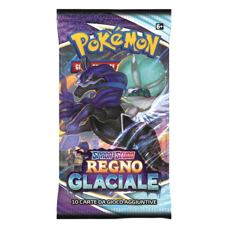 Sword & Shield Chilling Reign Artwork Shadow Rider Calyrex Booster Pack