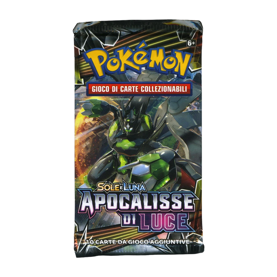 Sun & Moon Forbidden Light Artwork Zygarde Booster Pack