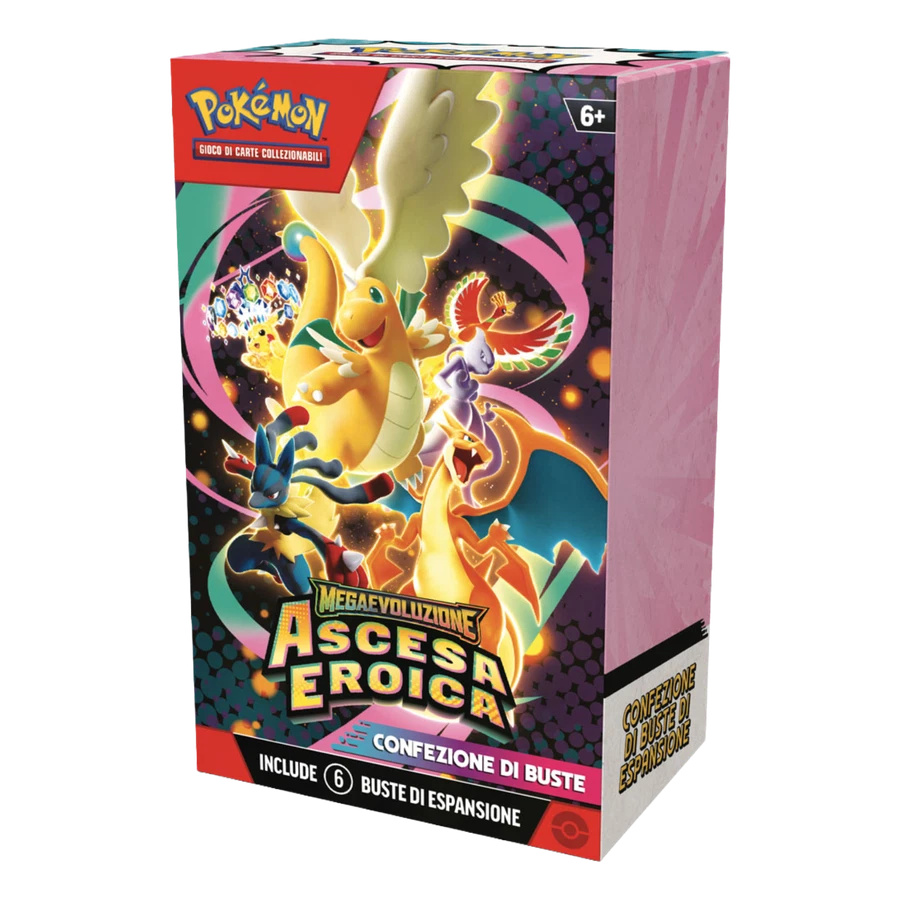 超级进化 Ascended Heroes 6 Pack 补充包组合装