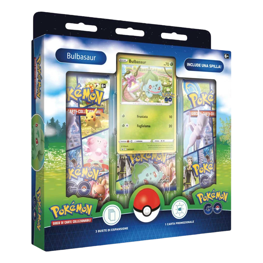 Sword & Shield Pokemon GO Bulbasaur Pin Collection