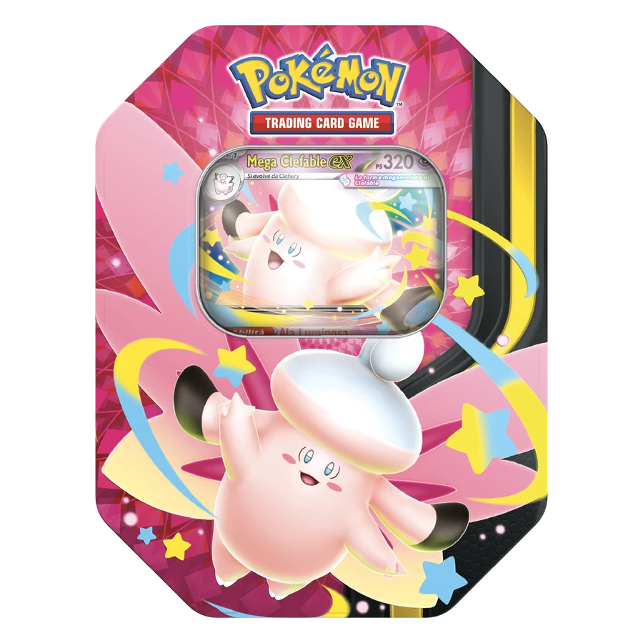Mega Moonlit Mega Clefable-ex Tin