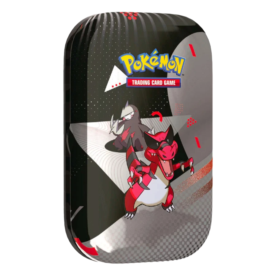 Scarlet & Violet Black Bolt & White Flare Unova Krookodile & Excadrill Mini Tin