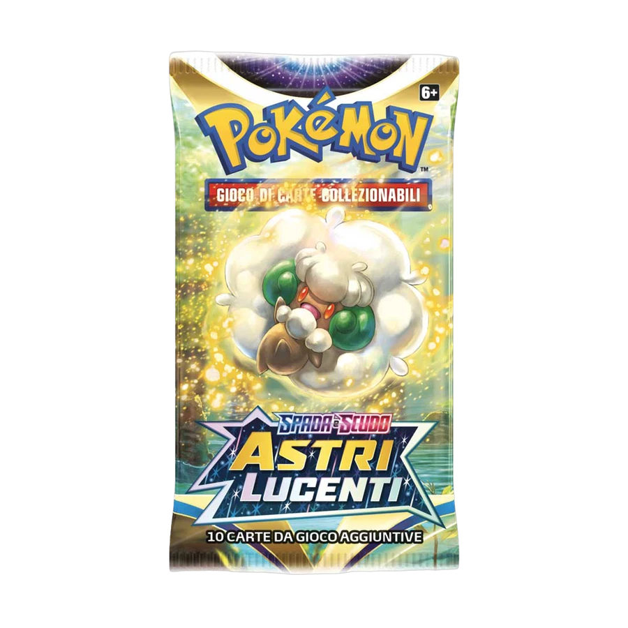 Sword & Shield Brilliant Stars Artwork Whimsicott Booster Pack