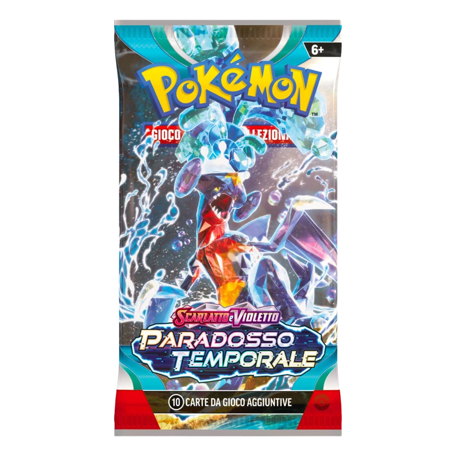 Scarlet & Violet Paradox Rift Artwork Garchomp Booster Pack