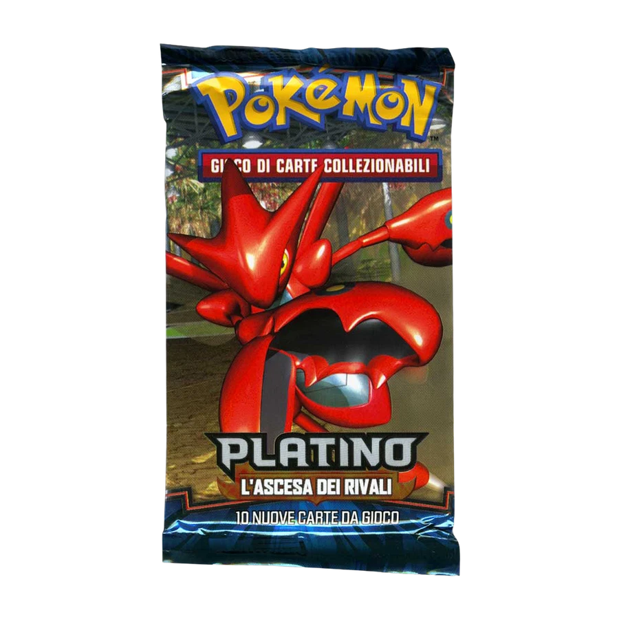 Platinum Rising Rivals Artwork Scizor Booster Pack