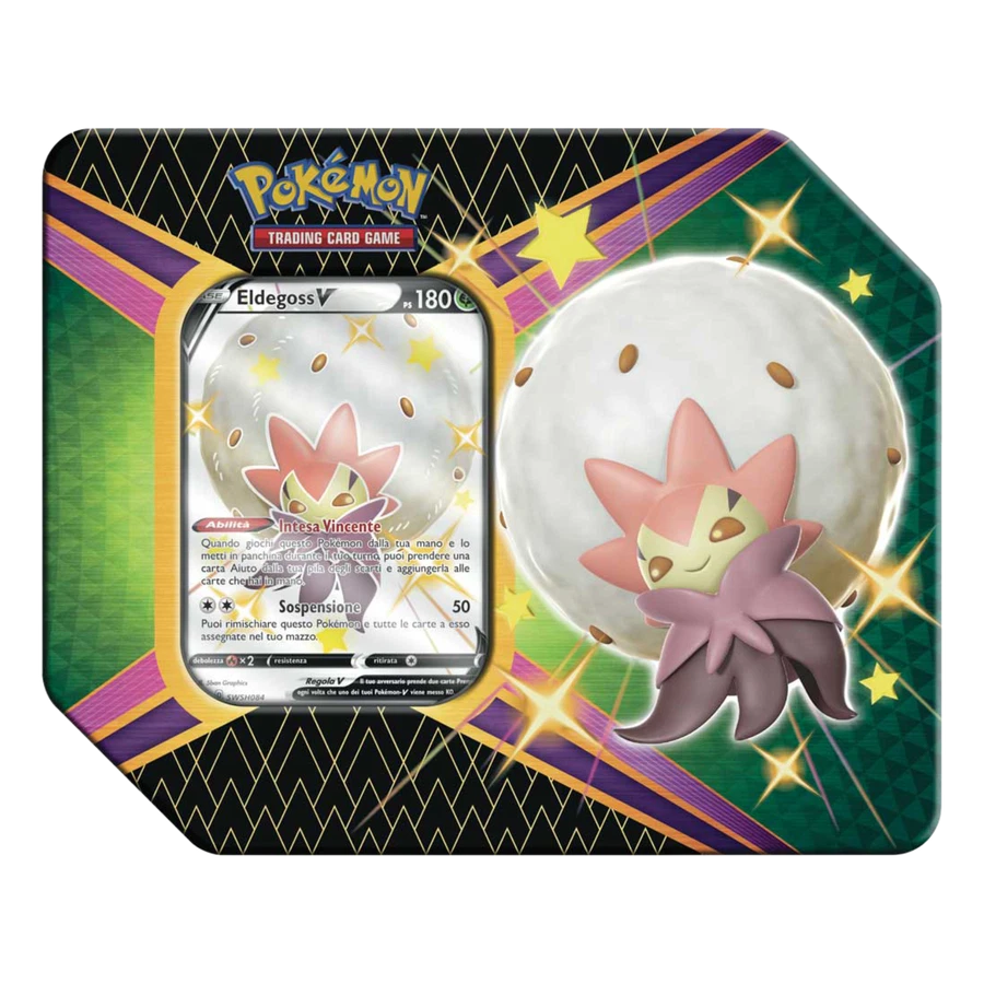 Sword & Shield Shining Fates Eldegoss-V Tin