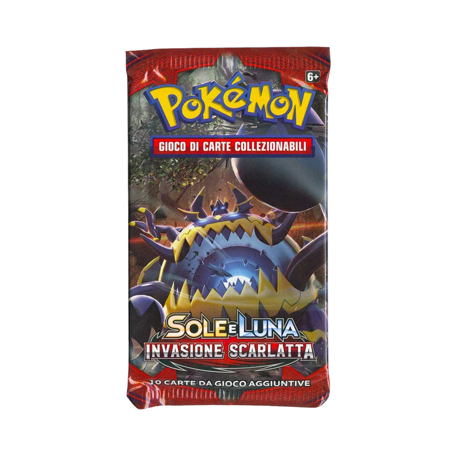 Sun & Moon Crimson Invasion Artwork Guzzlord Booster Pack