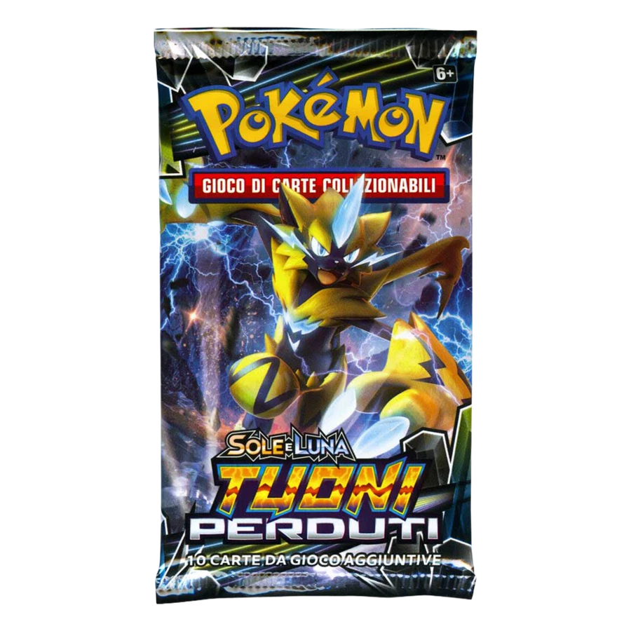 Sun & Moon Lost Thunder Artwork Zeraora Booster Pack