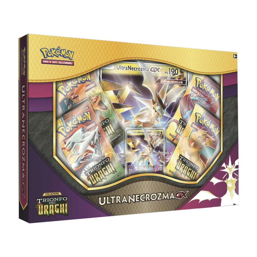 Sun & Moon Dragon Majesty Ultra Necrozma GX Box