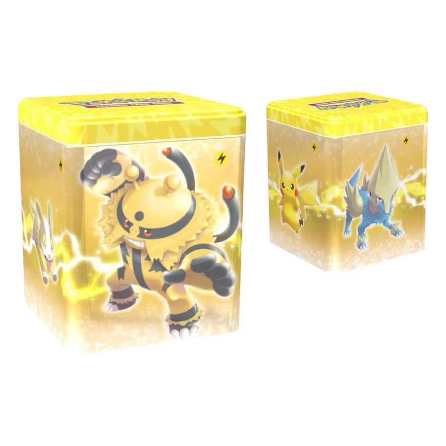 Lightning Type (Electivire, Yamper, Manectric, & Pikachu) Stacking Tin