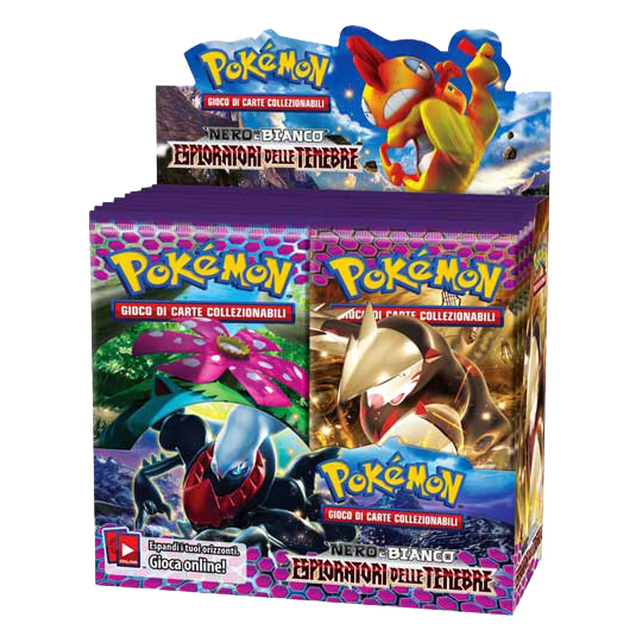 Black & White Dark Explorers 36 Pack Booster Box