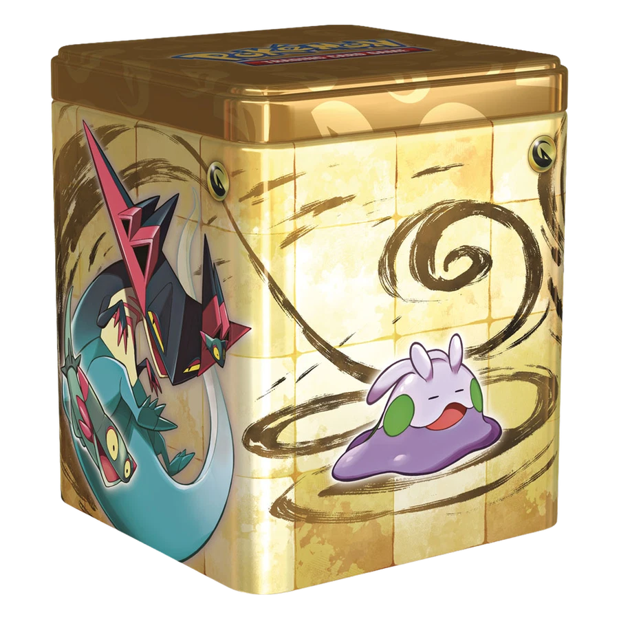 Dragon Type (Dragapult, Sliggo, Drampa, Flapple) Stacking Tin