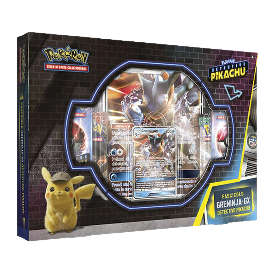 太阳&月亮 Detective Pikachu Case File 甲贺忍蛙 GX 收藏套装