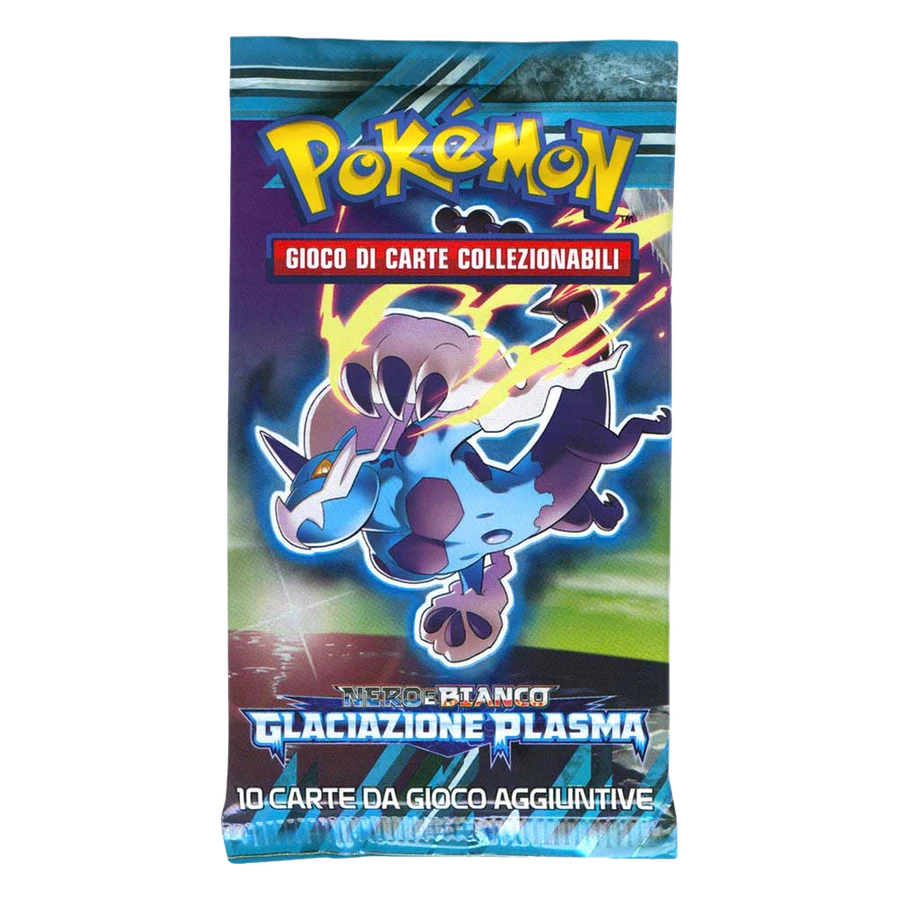 Black & White Plasma Freeze Artwork Thundurus Booster Pack