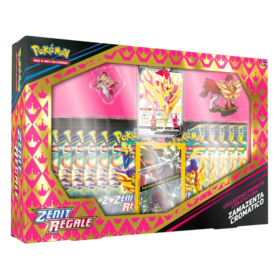 Sword & Shield Crown Zenith Zamazenta Shiny Premium Figure Collection