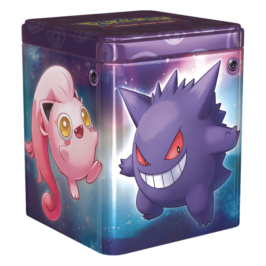 Psychic Type (Gengar, Espeon, Galarian Ponyta, Scream Tail) Stacking Tin