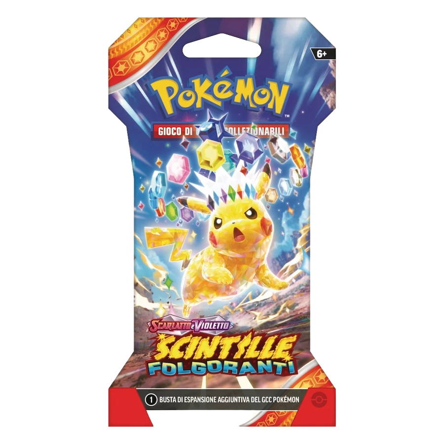Scarlet & Violet Surging Sparks Artwork Pikachu Booster Pack