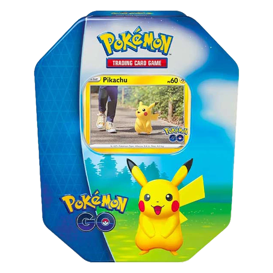 Sword & Shield Pokemon GO Pikachu Tin