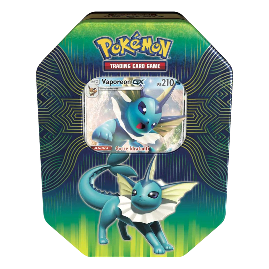 Elemental Power Vaporeon-GX Tin
