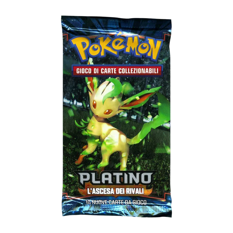 Platinum Rising Rivals Artwork Leafeon Booster Pack