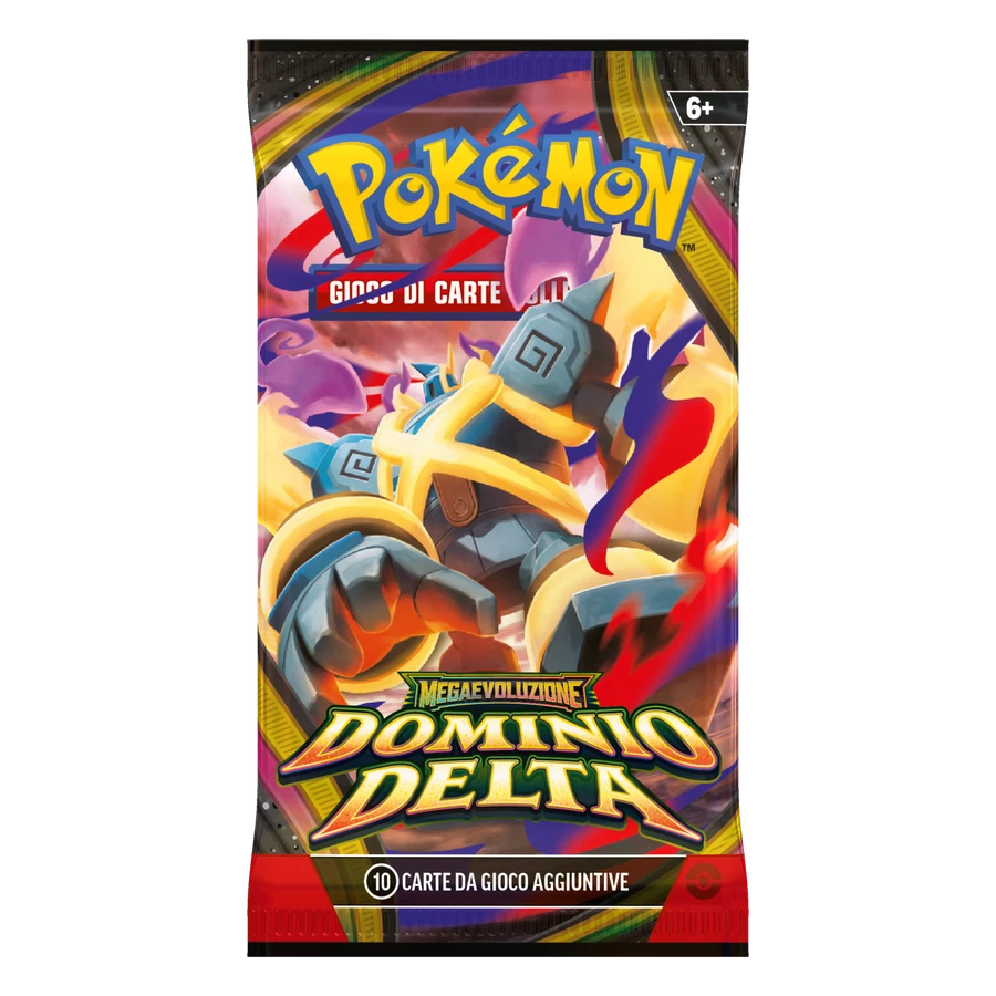 Mega Evolution Delta Reign Artwork Mega Golurk Booster Pack