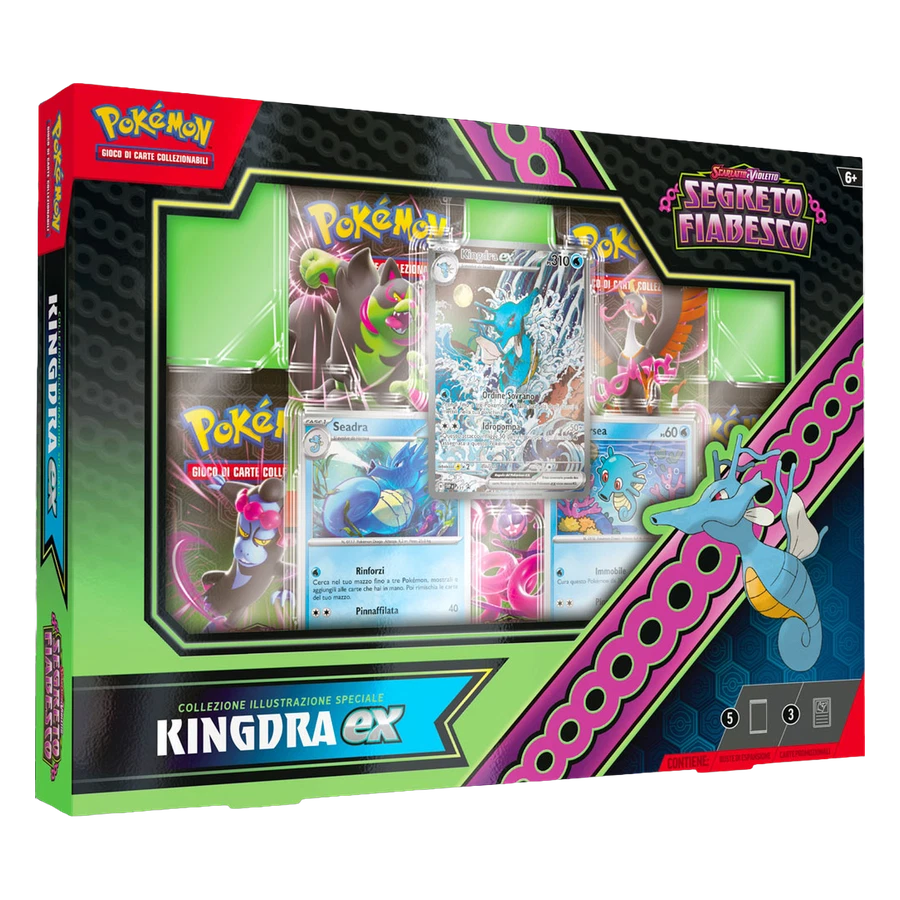 Scarlet & Violet Shrouded Fable Kingdra ex Special Illustration Collection