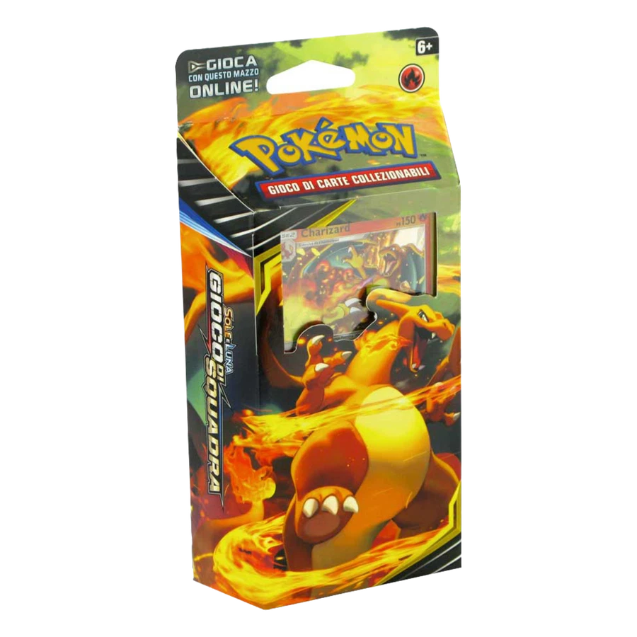 Sun & Moon Team Up Relentless Flame Theme Deck