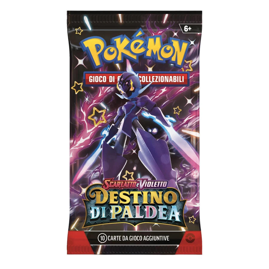 Scarlet & Violet Paldean Fates Booster Pack Artwork Ceruledge