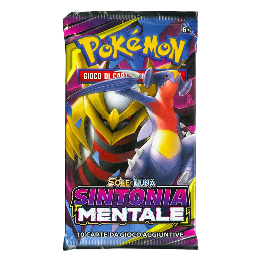 Sun & Moon Unified Minds Artwork Giratina & Garchomp Booster Pack