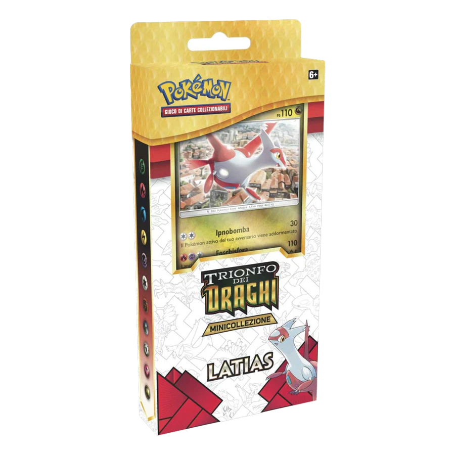 Sun & Moon Dragon Majesty Latias Pin Collection