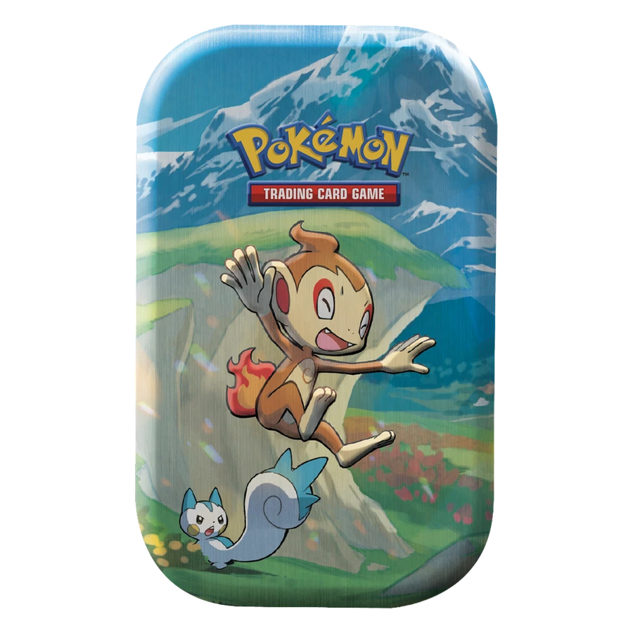 Sword & Shield Sinnoh Stars Chimchar & Pachirisu Mini Tin