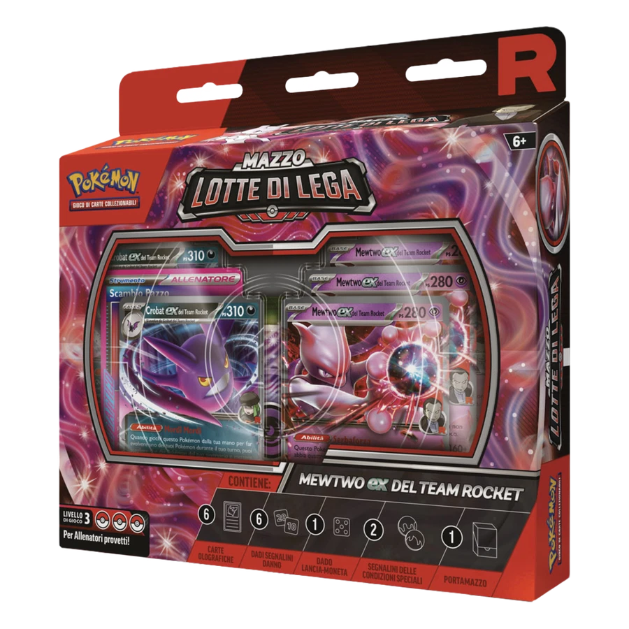 Scarlet & Violet Destined Rivals Team Rocket’s Mewtwo ex League Battle Deck