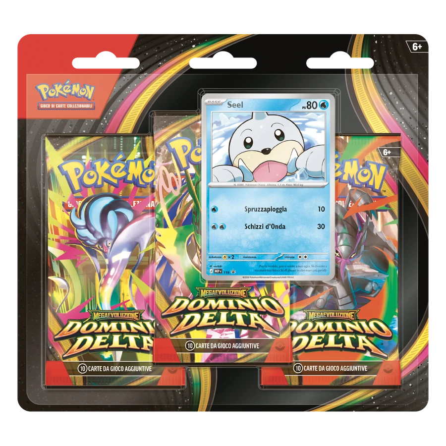 Mega Evolution Delta Reign Seel 3 Pack Blister