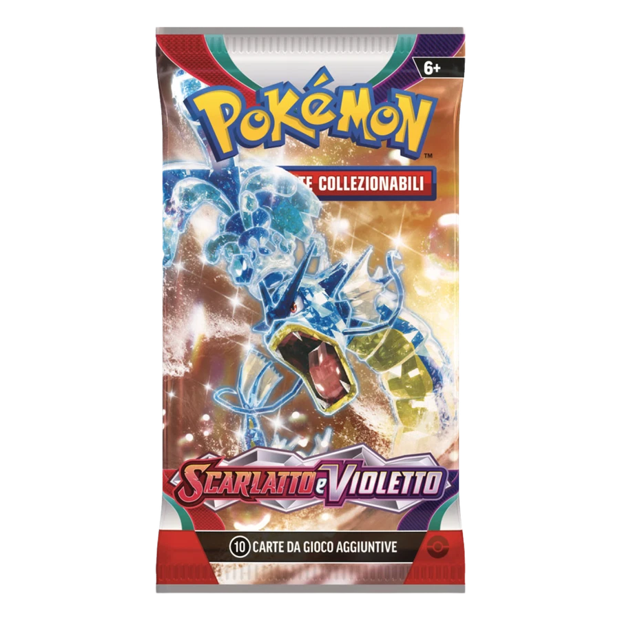 Scarlet & Violet Artwork Gyarados Booster Pack