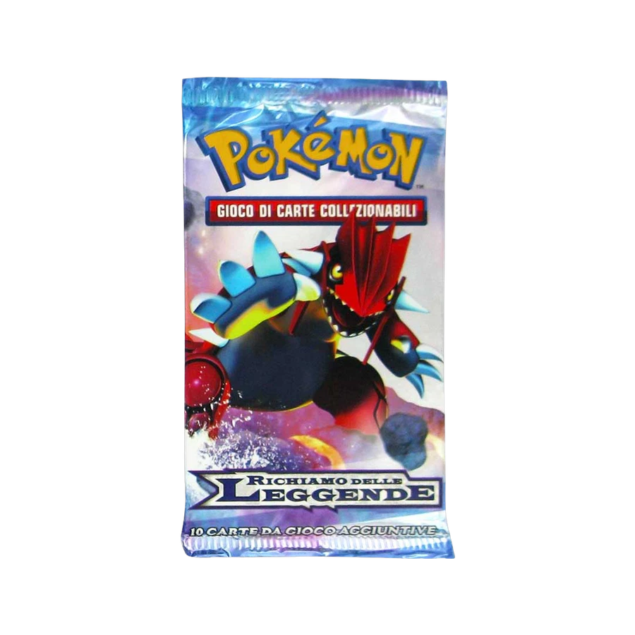HeartGold & SoulSilver Call of Legends Artwork Groudon Booster Pack