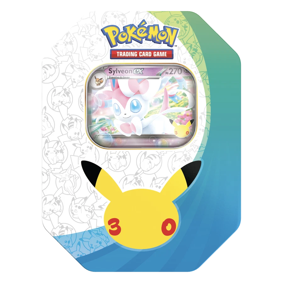 30th Celebration Sylveon ex Tin