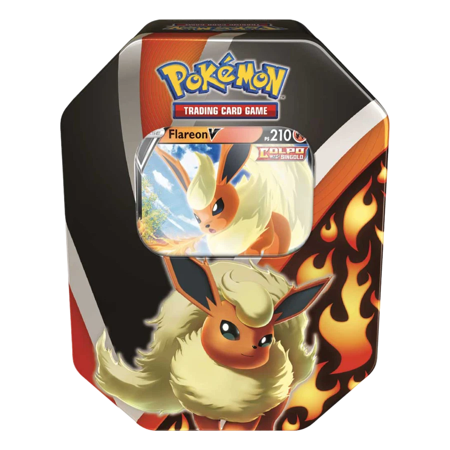 Eevee Evolutions Flareon V Tin