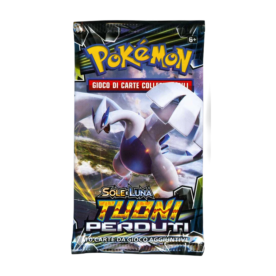 Sun & Moon Lost Thunder Artwork Lugia Booster Pack