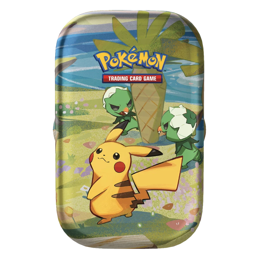 Scarlet & Violet Paldea Friends Pikachu & Capsakid Mini Tin