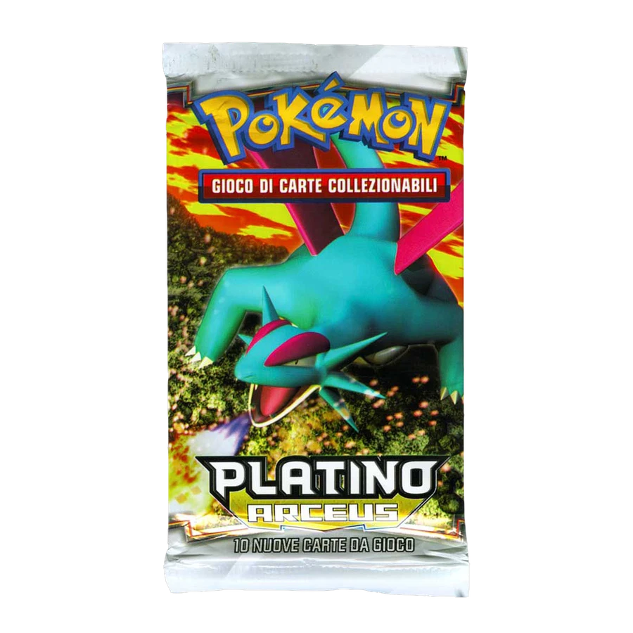 Platinum Arceus Artwork Salamence Booster Pack